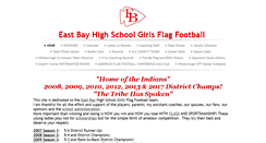 Desktop Screenshot of ebhsgirlsflagfootball.com